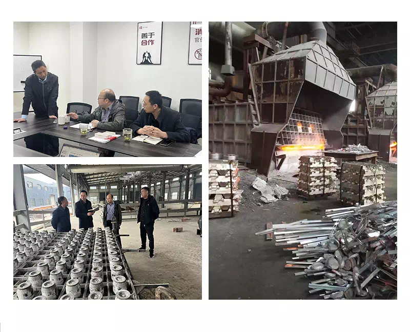 河南新鸿基耐火材料有限公司生产车间